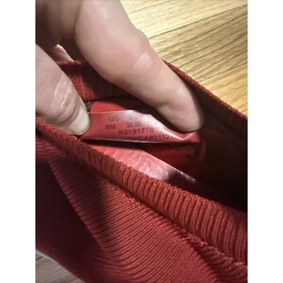 DKNY Donna Karan Mada Platform Slip On Red Sneakers Shoes Size 8 M - Picture 11 of 11